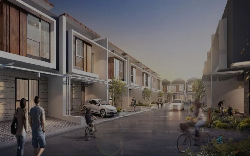 Lingkungan-Perum-The-Arcadia-Bintaro